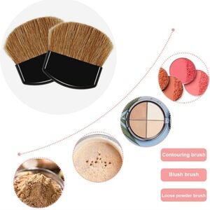 2 pack of mini makeup brushes
